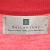 BALLANTYNE Wool 100% Knit Cardigan 42 Pink Women Used