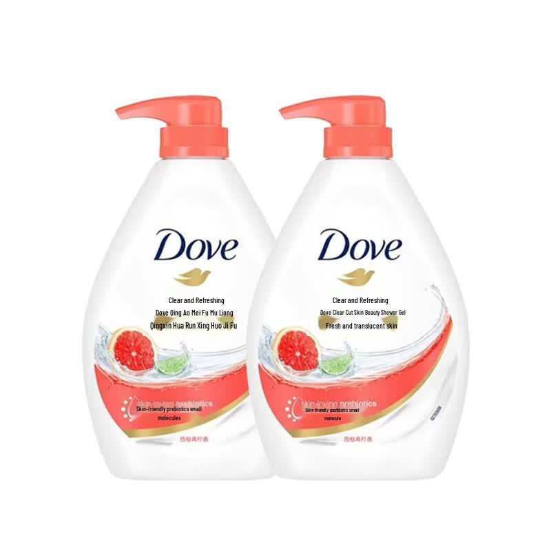 Гель для душа Dove Purely Refreshing, двойная упаковка