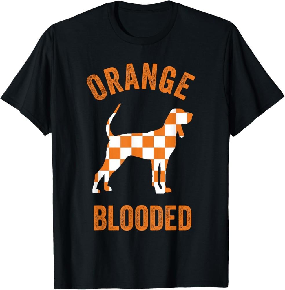 Orange Blooded Tennessee Hound Native Home TN State Pride T-Shirt Unisex T-Shirt L