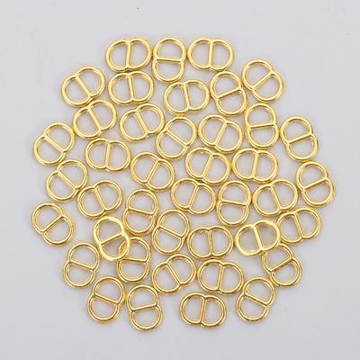 50pcs High Quality Newest Tri-glide Belt Buckle Mini DIY Bags Buckles 4mm Small Strap Buckles Buttons Shoes Accessories