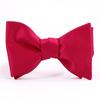 Cravat English Gentleman Style Formal  Business Ties Solid Classic Ties Self Tie Bowtie Men Ties