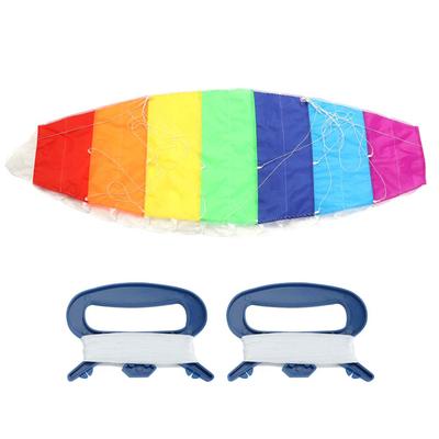 1.4m/2m/2.7m Colored Dual Line Stunt Power Sport Kite Outdoor Seaside Beach Toy