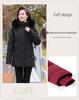 Mom's Fashionable Mid-Length Winter Coat - Age-Reducing Cotton Padded Jacket for Middle-Aged & Elderly Women