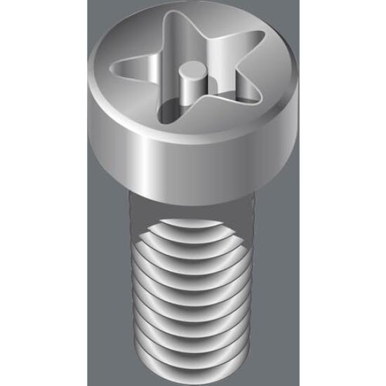 WERA Torx Plus Screwdriver 10IPR 89mm Overall 134657 Tamper-Proof Bit, 6.35mm Drive, Tip, Length,