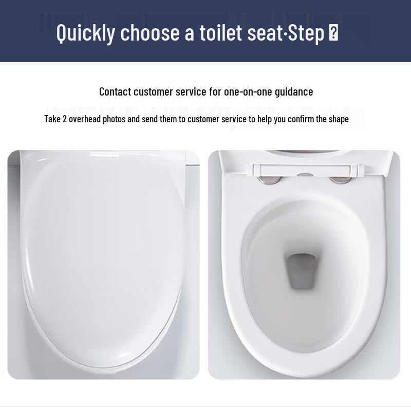 FEEGOO Universal Thickened U-Shape Toilet Seat Cover