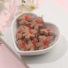5/10/15pcs Gingerbread Pendant Resin Jewelry Gingerbread Doll Snowman Jewelry DIY Necklace Bracelet Earring Decoration
