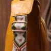 Bright Women's Sling Bag Over the Shoulder Made of Eco-leather VINTAGE Bag 22753 Yellow