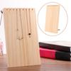 9 Fächer Schlichte Holz Schreibtisch Deko Ornament Halskette Schmuck Display Board Ständer Aufbewahrung