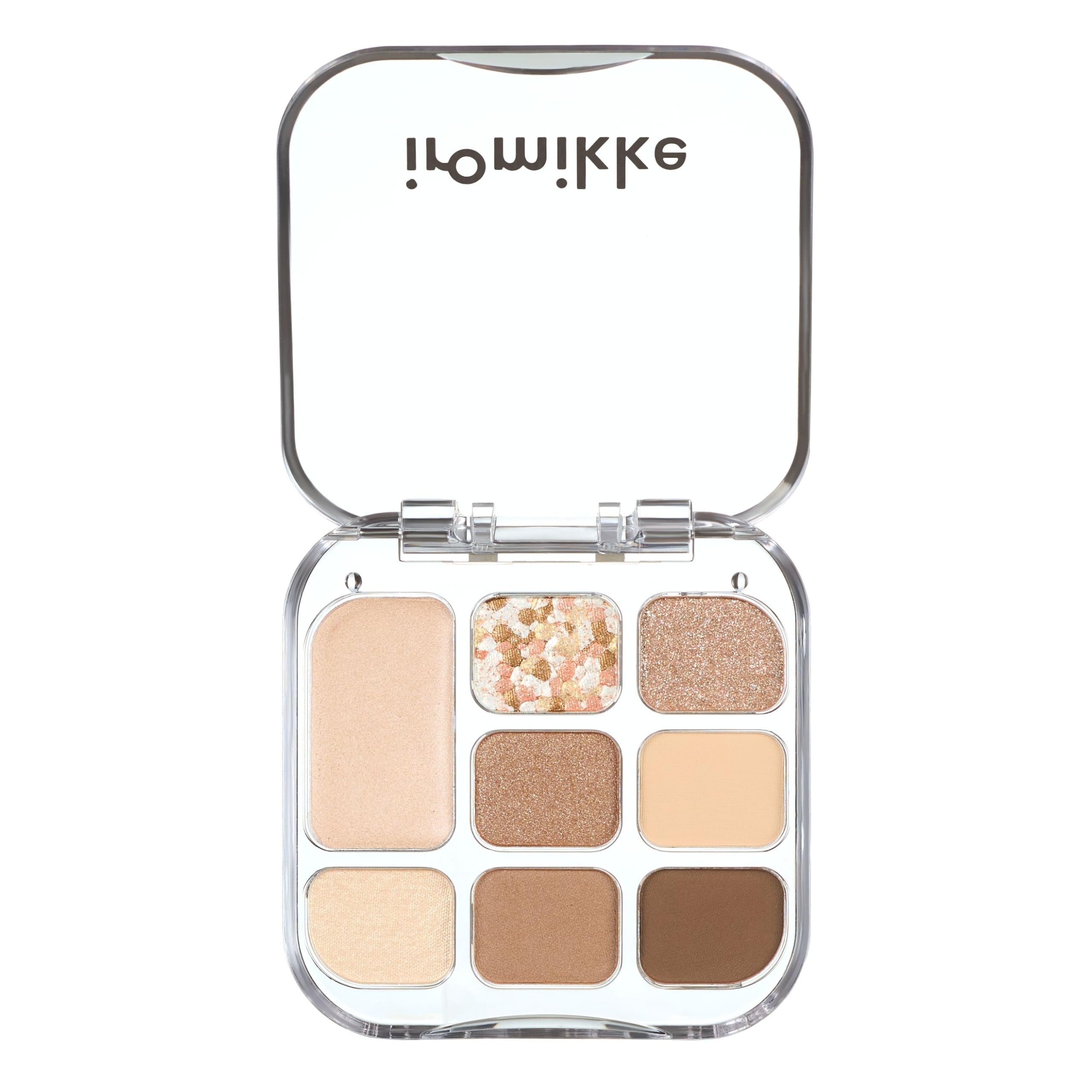 LDK 2025 Cosmetics Award Winning Palette Eyeshadow Category iromikke 8-Color 01 Brown Sugar High Pigmentation Matte Pearl Glitter Long-Lasting Tones