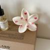 Double Sided Frangipani Hair Clips Cherry Bow Large Claw Clip New Hair Claw Clip  Headdress