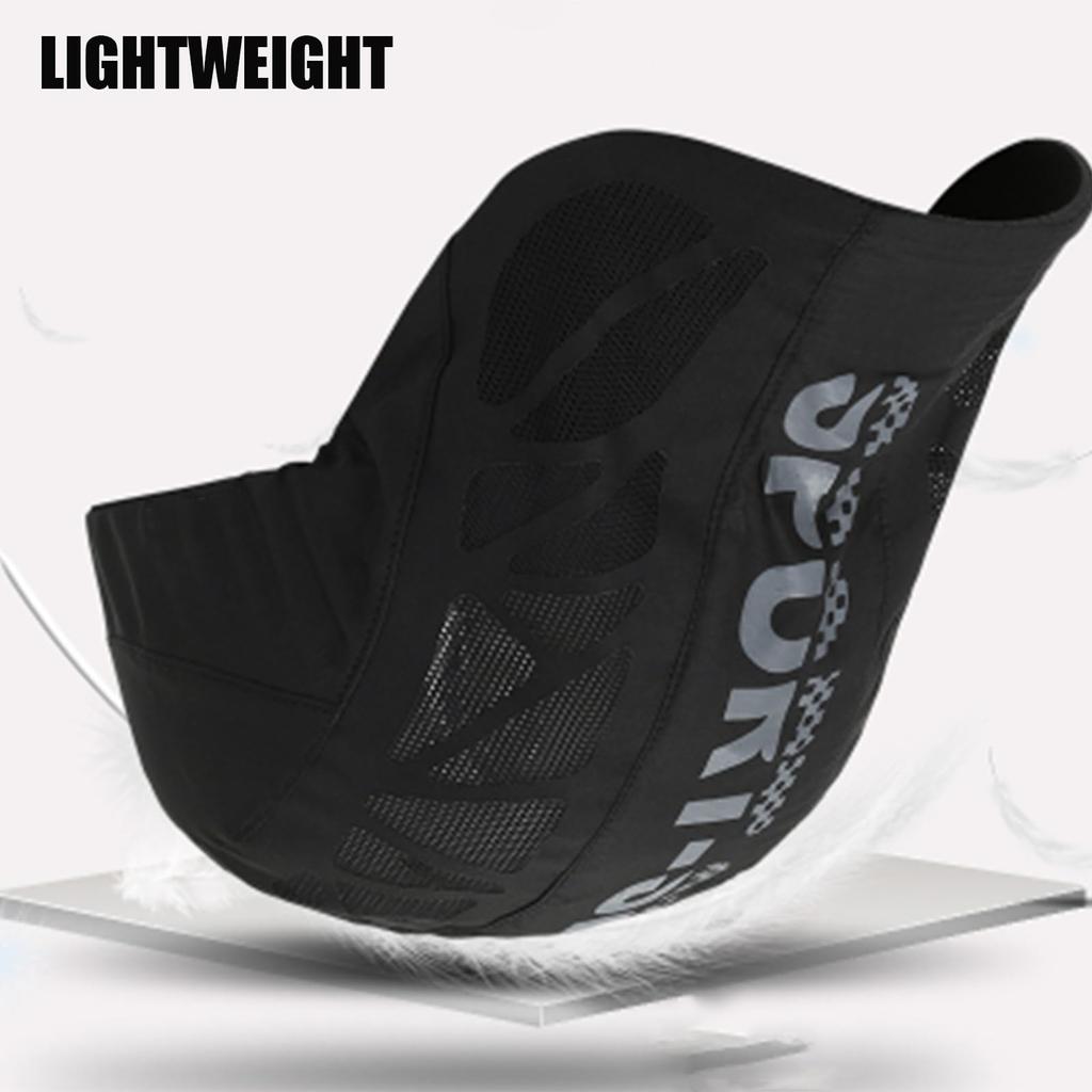 Summer Cycling Hat Breathable Quick Dry Outdoor Sport Running Fishing Cap Sunscreen Adjustable Hiking Camping Duckbill Hat