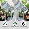 Sumnacon Metal Window Shade Brackets-4PCS Roller Shade Hardware ide and Outside Mount with Screws,Sturdy Roller Shades Bracket for Living