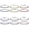 European-American Two-Tone Zircon Tennis Bracelet: 4mm High-End Light Luxury Fashion for Women