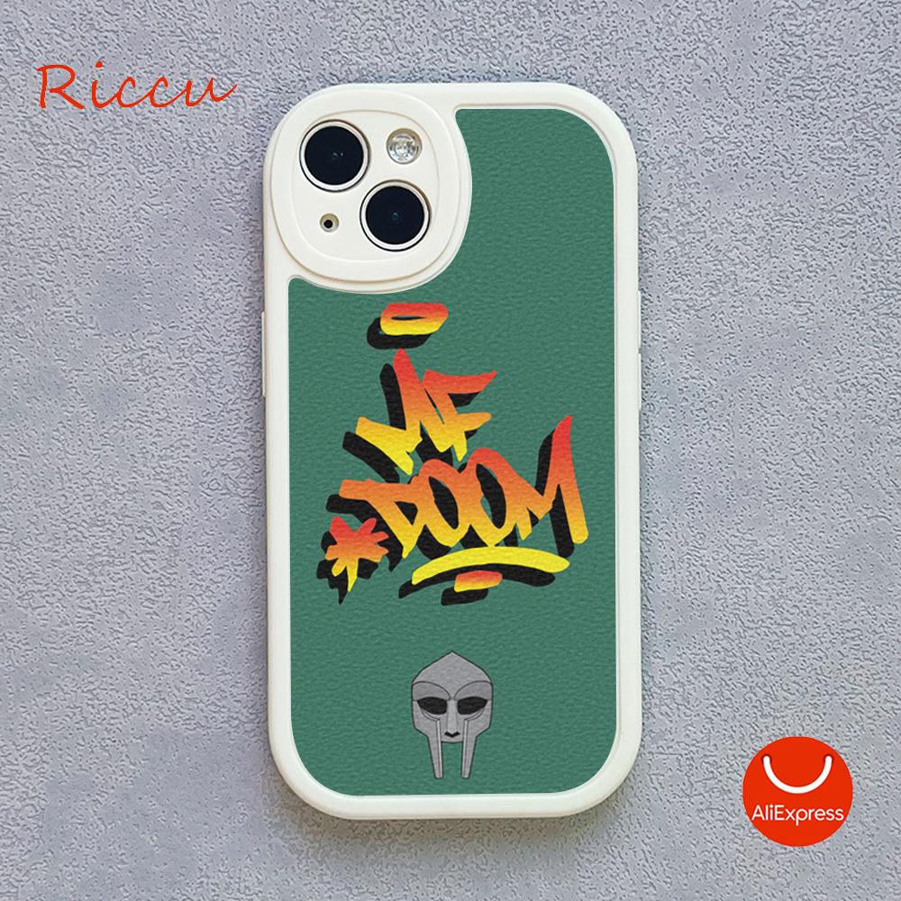 Iphone MF DOOM Rapper Telefon Kılıfı Iphone 14 13 11 12 Pro MAX 13 12MiNi 7 8 plus iphone14 XS XR Kuzu Derisi Koruyucu Kılıflar