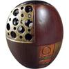 Ceramic Vase In Shades of Brown with Anti-Slip Rubbers 18x15x9 Cm