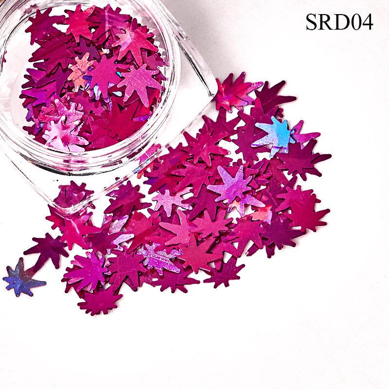 

Блестящие пайетки смешанных цветов, голографические тонкие хлопья, аксессуары для украшения ногтей