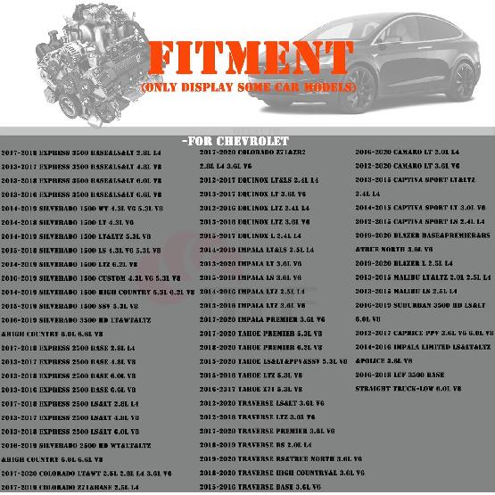 Mass Air Flow Sensor Meter MAF 23262343 Compatible With Buick Cadillac Chevy GMC Enclave Envision LaCrosse Regal ATS CT6 Escalade SRX XT5 Camaro