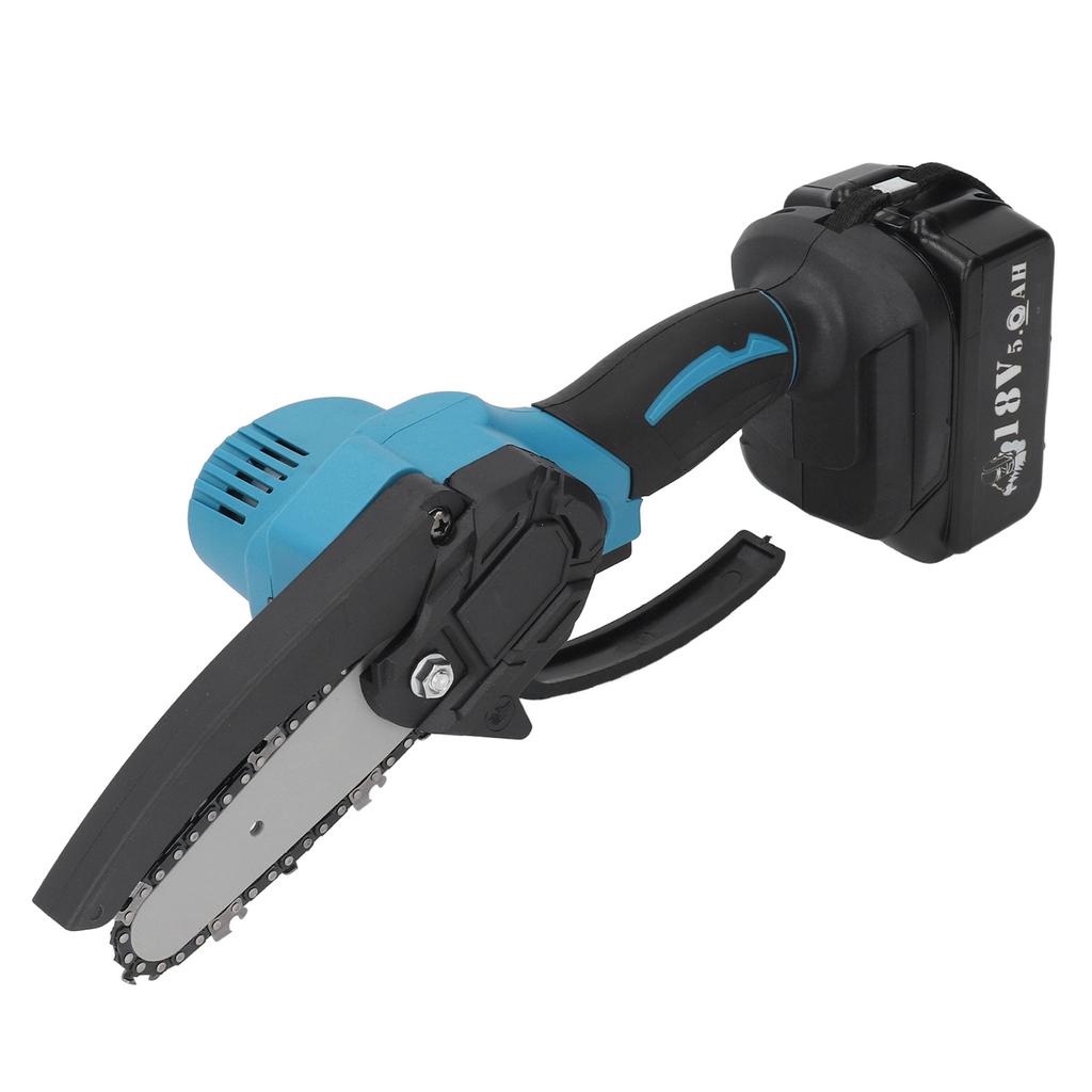 Mini Chainsaw Electric Cordless Handheld Portable Fast Speed Garden Pruning Chain Saw for 18V