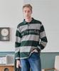 CREW MEMBERS ONLY Heritage Stripe Polo Green