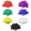 Hyperbole Carnival Masquerade Mask Novelty Party Eye Mask Creativity Feather Lily Half-face Masks