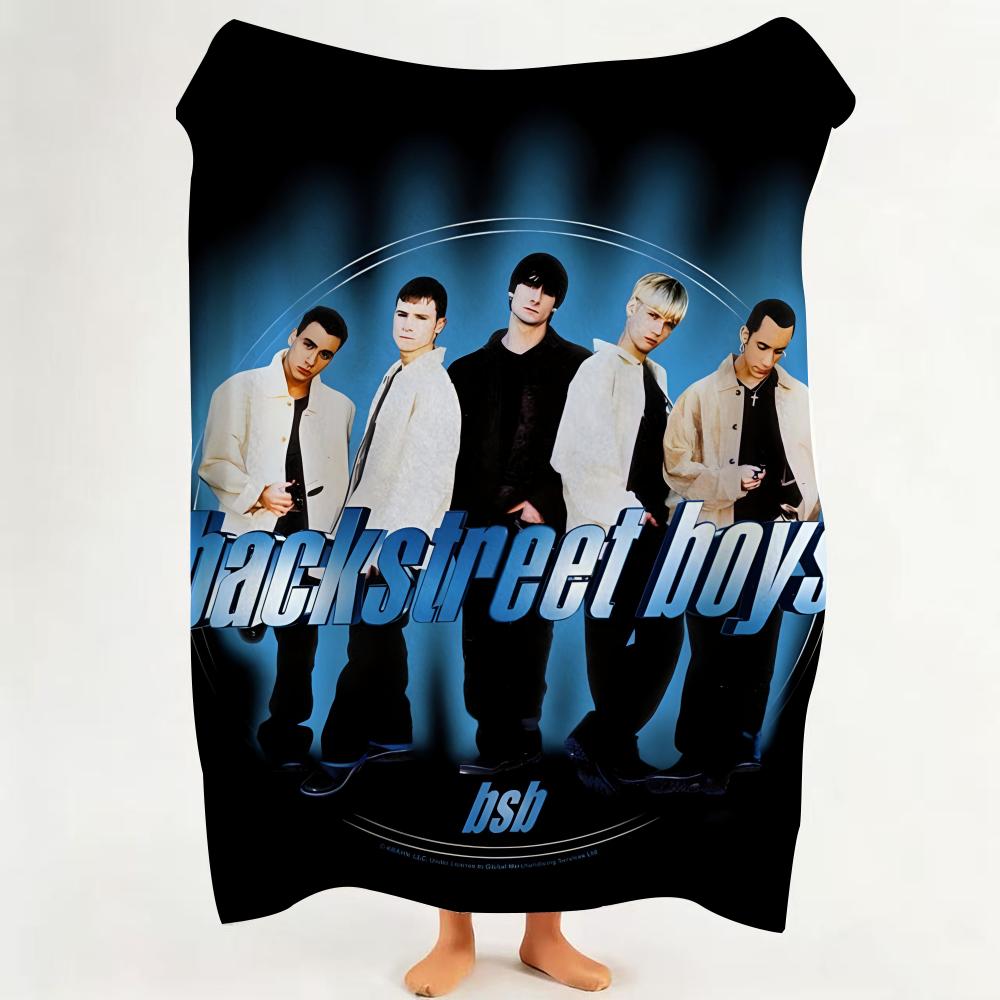 Coperta in Flanella Backstreet B Boys Throw B Adatta per Divano Soggiorno Camera da Letto