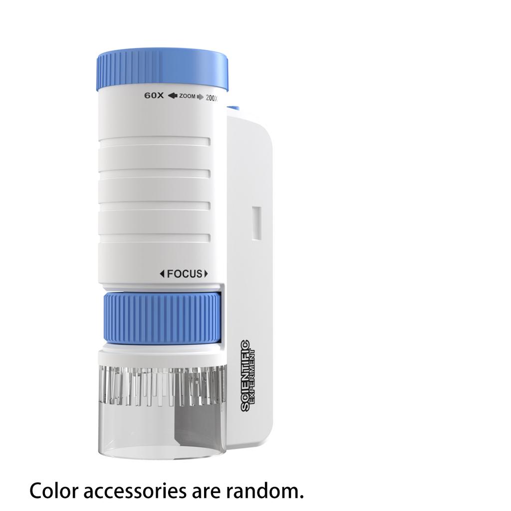 Handheld Microscope Kit Lab Home School Biological Science Educational Toys For Children Birthday Gift