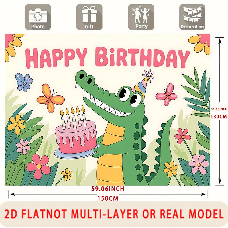 Party Backdrop Green Photo Booth Background Wall Decor