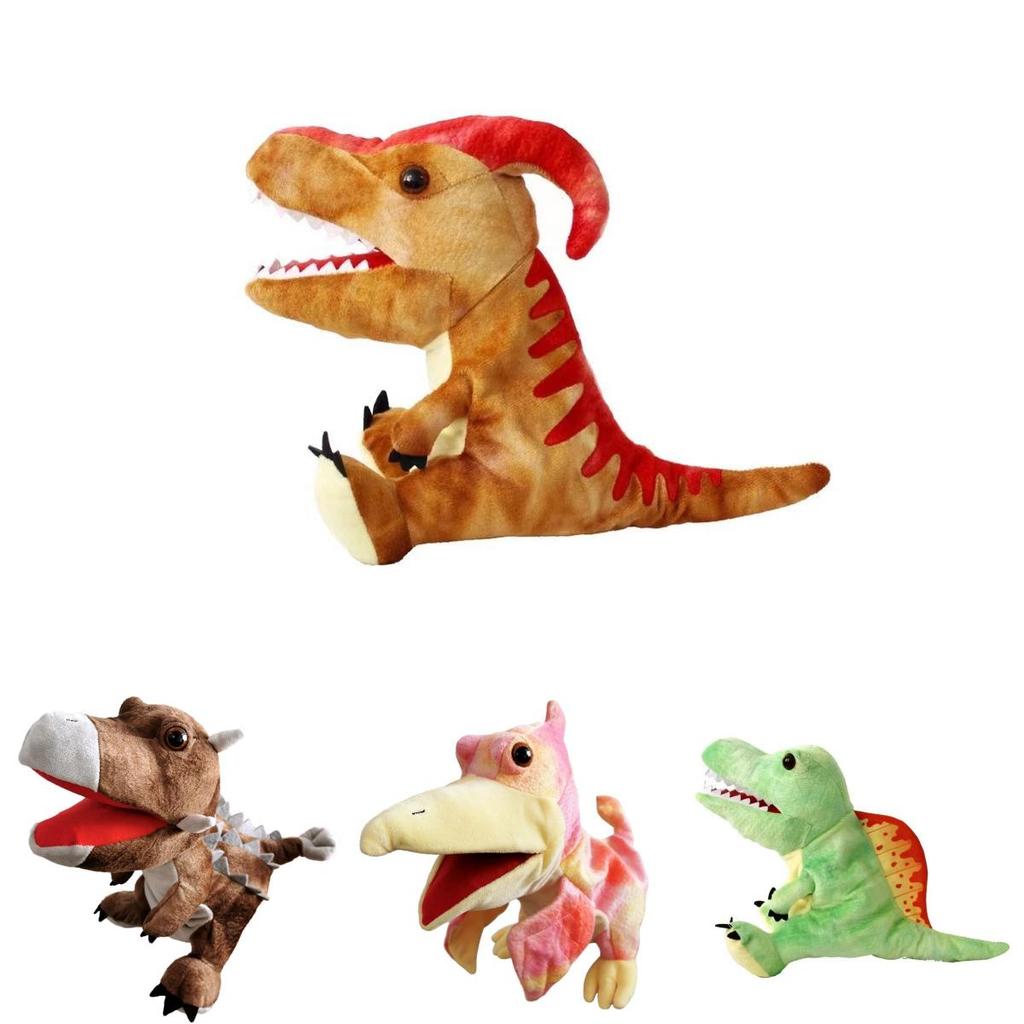 Soft And Cuddly Dinosaur Hand Puppet Plush Toy For Kids' Imaginative Playtime