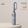 10-Rib Auto Folding Umbrella: Enlarged, Thickened, Portable, with Ring Buckle – for Sun and Rain, Custom Logo Available.