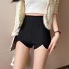 Shorts Élastiques Amincissants Taille Haute Noirs pour Femmes - Édition Automne 2026