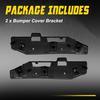2Pcs Bumper Bracket For 2015-2018 Ford Edge Front Driver and Passenger Side EOOK