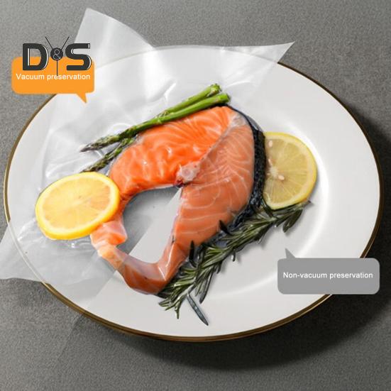 Food Vacuum Sealer Machine with Vacuum Bags Digital Display 60KPa Strong Suction Easy to Use Dry Wet Dual Use Vacuum Sealer
