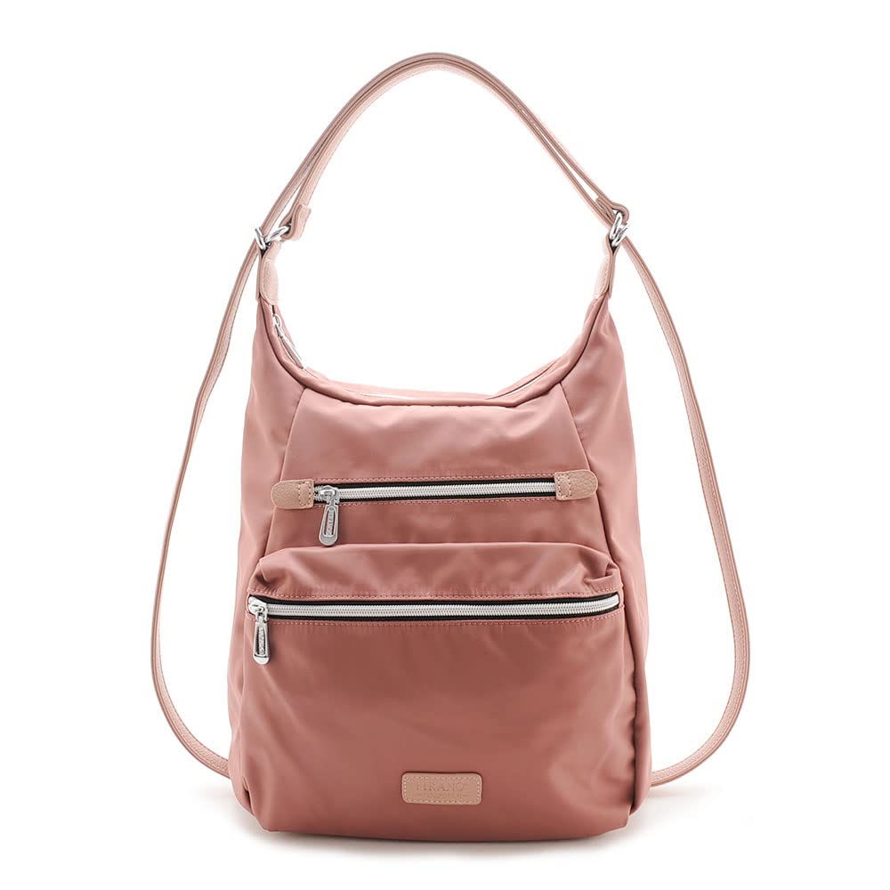 

lightweight nylon backpack for Filano pink [FIRANO] Water-repellent 2-way women, 301178, рожевий