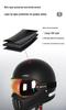 Fiberglass Retro Full Face Motorcycle Helmet for All Seasons - Unisex Winter Safety 3C Certified