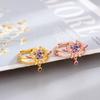 Game Genshin Impact Yae Miko Cosplay Ring Unisex Adjustable Opening Pendant Rings Jewelry Accessories Gifts