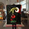 Christmas Gift Comedy Movie How the Grinch Stole Christmas blanket home warming, four season bed decoration sofa cover flannel throwing blanket K23