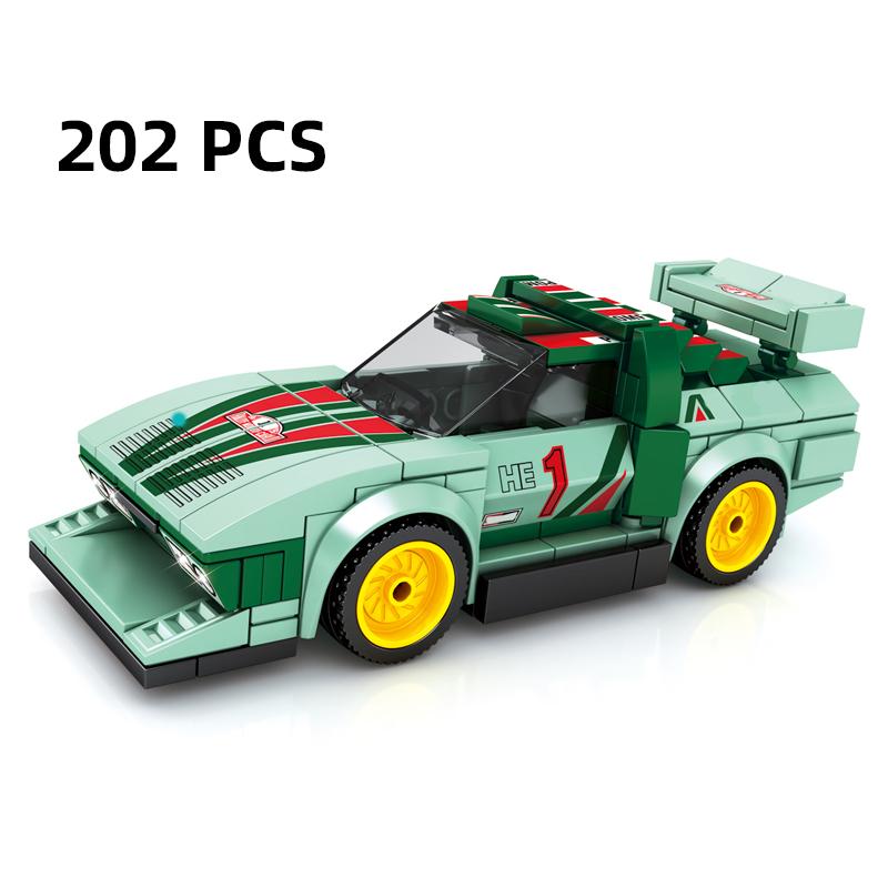 Speed MOC Racing Car SUV City Sports Model Building Blocks Bricks Rally Super Racers Christmas gift Technical Vehicles Toy