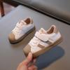 Children's Shoes Spring and Autumn Children's Sneakers Girls' Baby Shoes Shell Head Small White Shoes Boys' Soft Soled Toddler Shoes