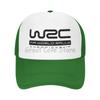 WRC World Rally Championship Mesh Baseball Cap Outdoor Sports Rally Car Racing Snapback Hat Summer Breathable Sun Visor Caps