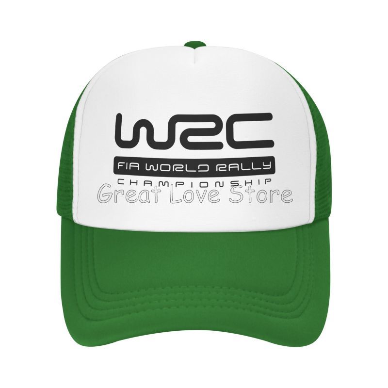 WRC World Rally Championship Mesh Baseball Cap Outdoor Sports Rally Car Racing Snapback Hat Summer Breathable Sun Visor Caps