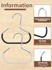 2-8pcs Twist Design Bag Hanger Hat Hooks for Hanging Bags, Handbags, Belts, Scarves, Hats, Underwear Vest Organizer Storage