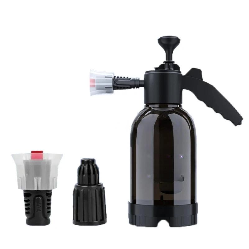 2L Car Foam Sprayer Hand Pump Window Clean Foam Watering Can Spray Watering Gardening Air Pressure Sprayer Auto Cleaning Tools