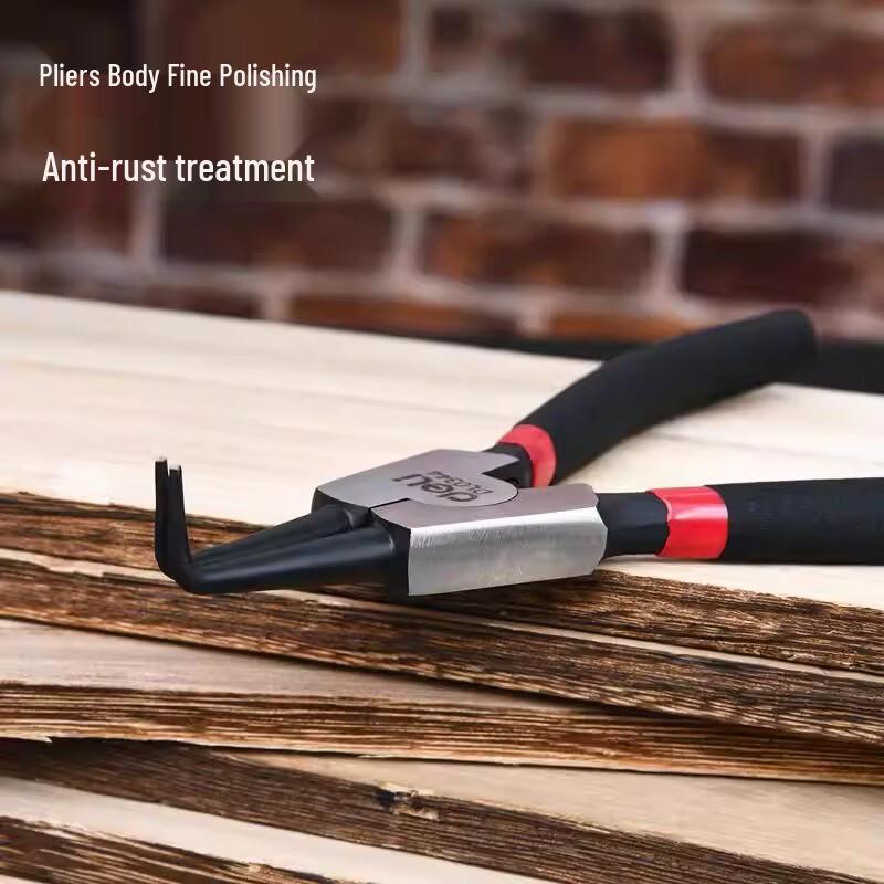 Deli Japanese Snap Ring Plier 4-Piece Set