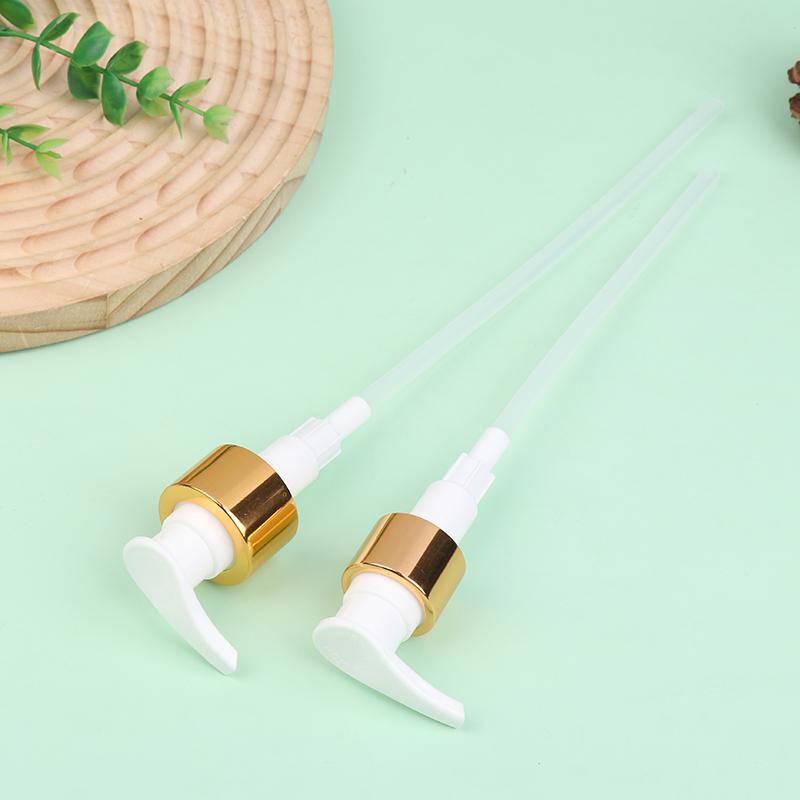 Soap Pump Liquid Pump Head Lotion Dispenser Head Push Type Head 24/28 Thread Bath Shampoo Bottle Press Nozzle Replace Pump Tube