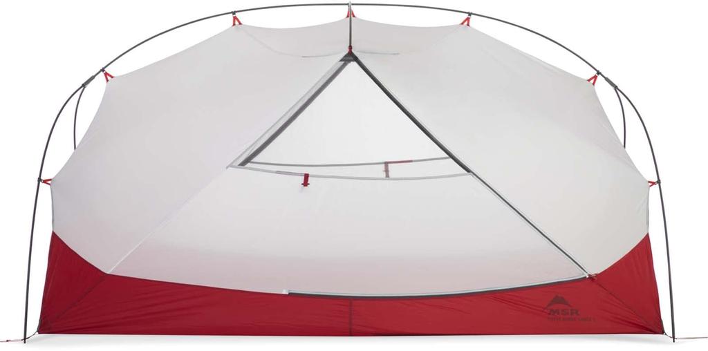 MSR Hubba Hubba Shield 3 Backpacking Tent, 3-Person, for Outdoor Camping and Mountaineering, Model 37069, Brown (Official Japanese Product)