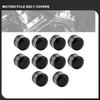 10PCS Motorcycle Bolt Covers Aluminum Engine Topper Caps for Harley Twin Cam Touring Road King Electra Glide Street Glide Dyna Softail Sportster 883
