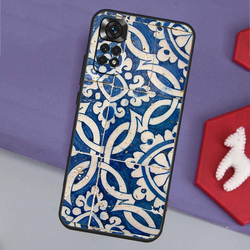 Azulejo Funda For Xiaomi Redmi Note 14 13 Pro 12 11 9 10 9S 10S 11S 12S Redmi 14C 10C 12C 13C Case
