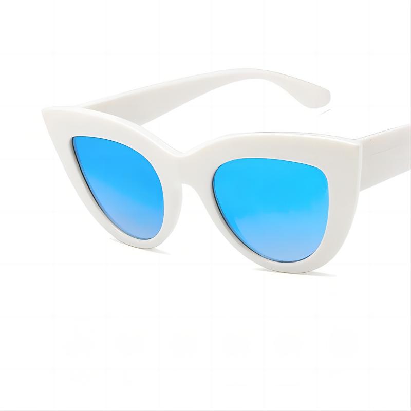 Retro Cat Eye Sunglasses Fashionable Versatile Street Sunglasses Driving Sun Shading Sunglasses Outdoor Beach Party Essentials