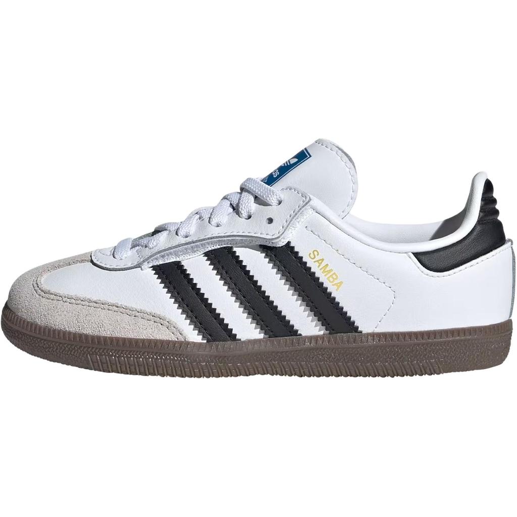 Adidas Originals Samba Og Versatile Comfortable Durable Low-Top Kids Sneakers Kids Sneakers Cloud-White Core-Black JQ6391