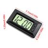Ultra-Thin Mini Electronic Clock with Calendar Display Car Dashboard Clock  Car  Accessories